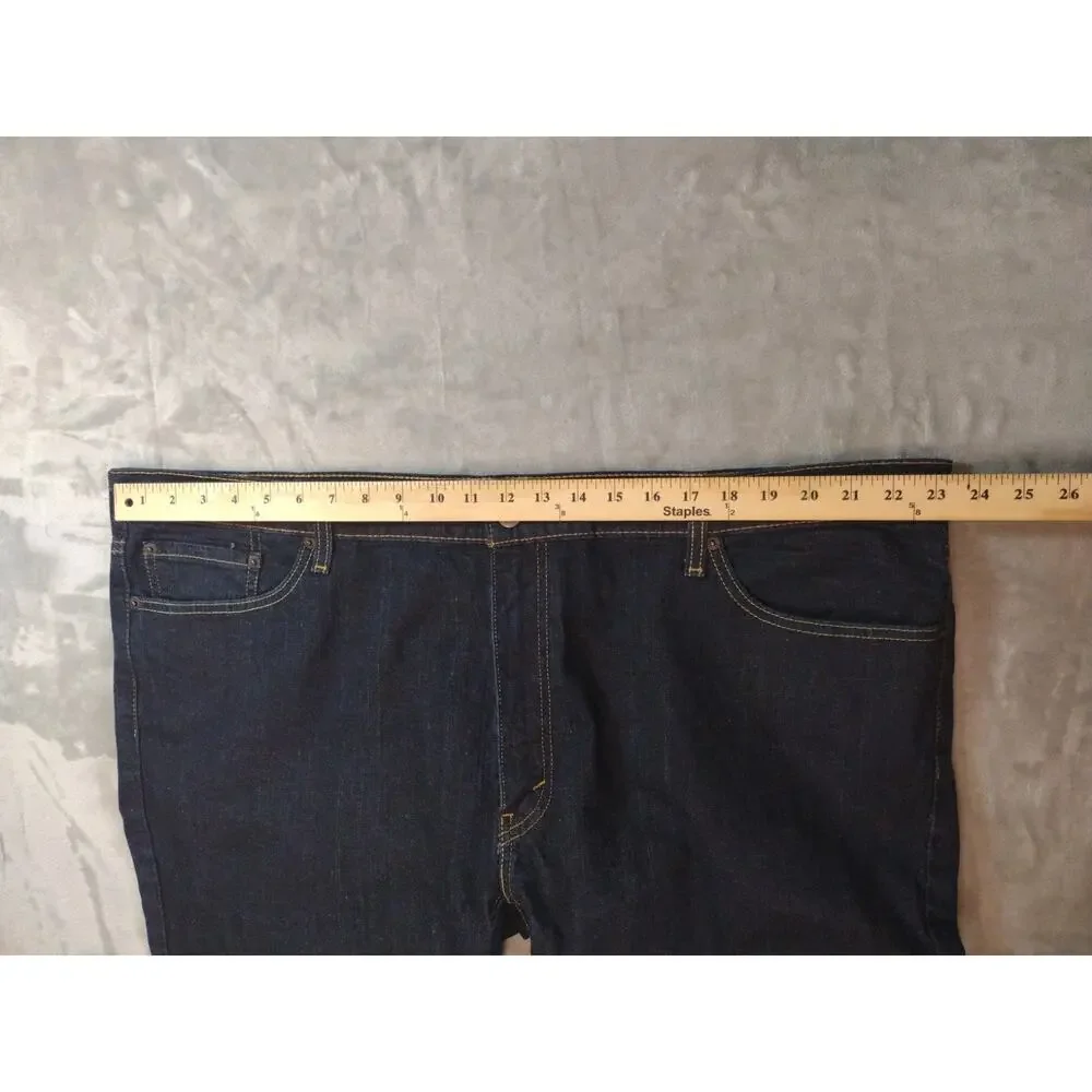 Levis 541 Jeans Mens 48x30 Athletic Fit Straight Leg Dark Wash Casual Americana